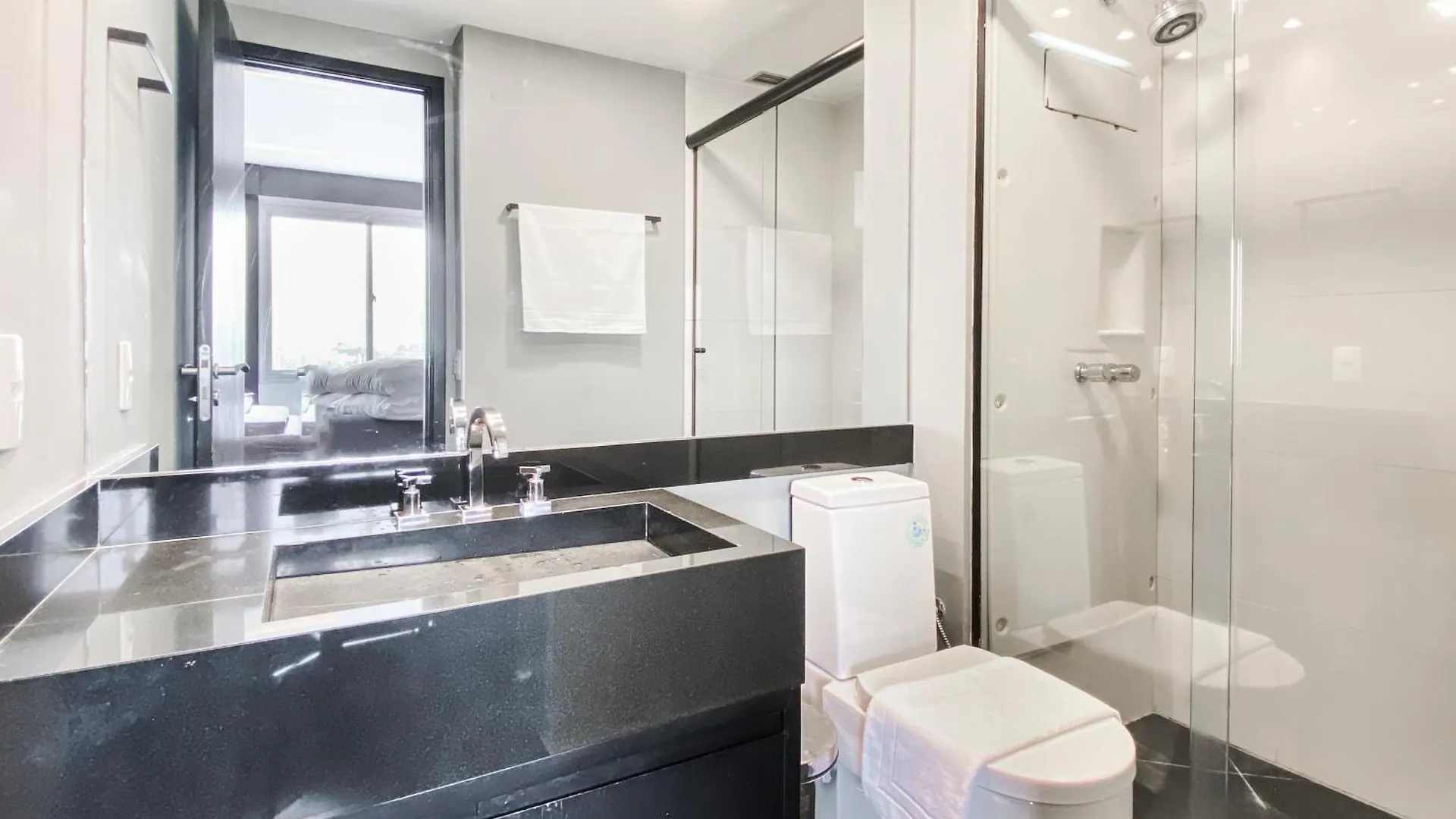 Apartmán Hotel Piscina Academia Estacionamento São Paulo Brazílie